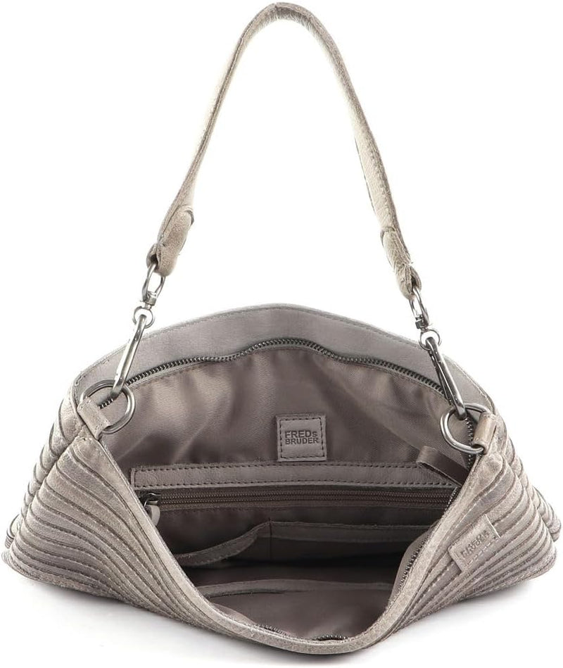FREDsBRUDER Bestseller Bommel Shoulder Bag Greige