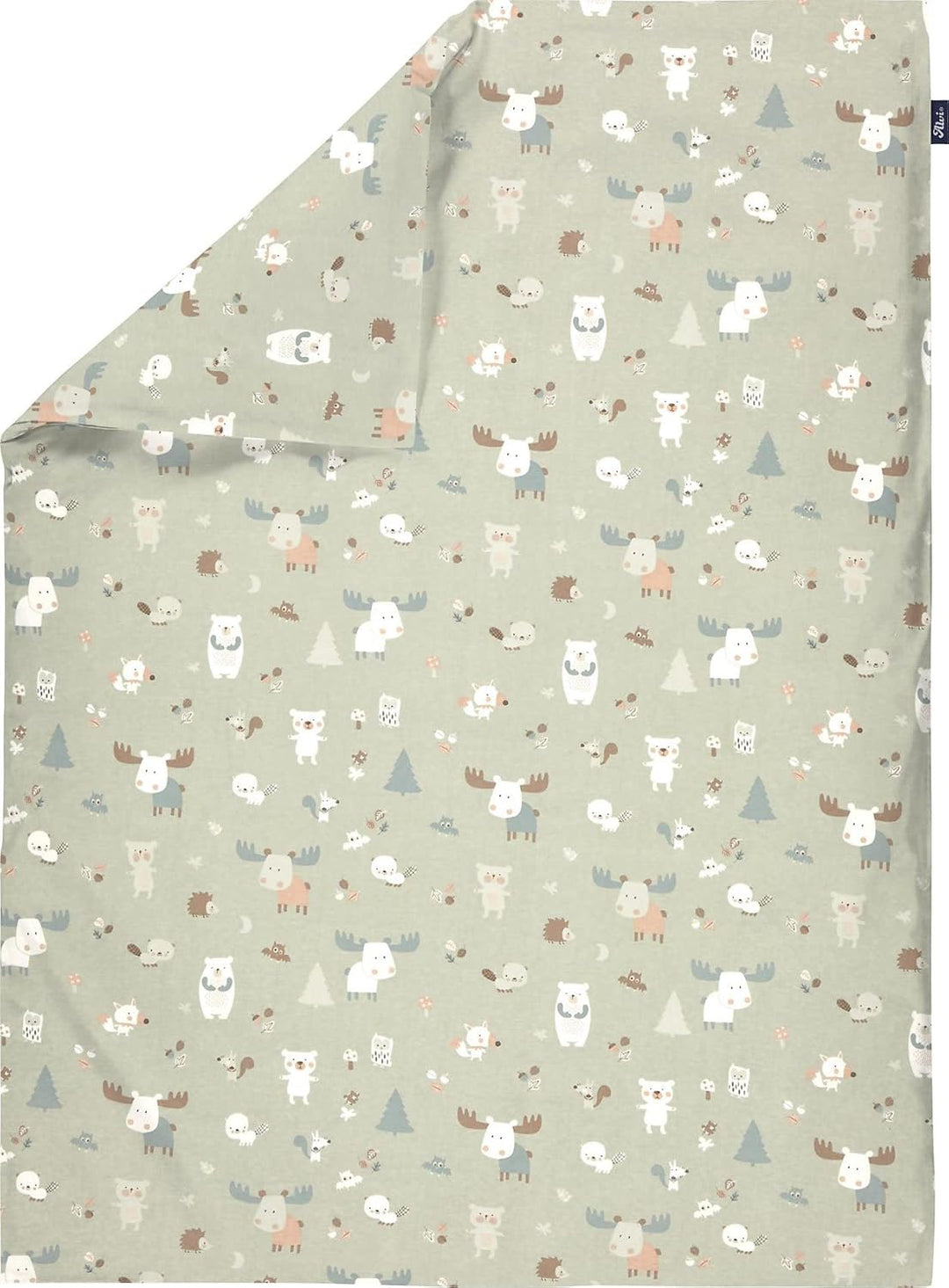 Alvi Bettwäsche Standard Baby Forest 100x135 / 40x60 cm | 401200210