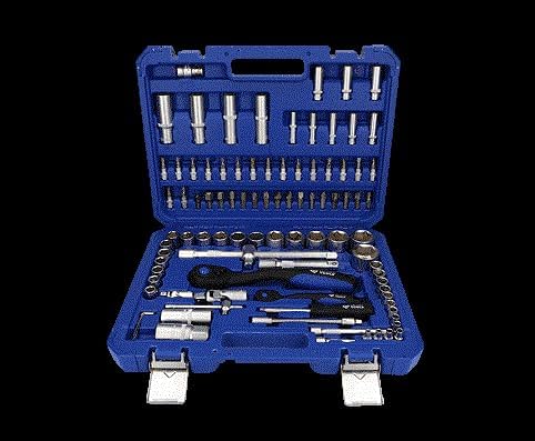 BRILLIANT TOOLS BT023094 Steckschlüssel-Satz, 94-tlg, 1/4", 1/2" [Powered by KS TOOLS] 94-tlg. 1/4"6