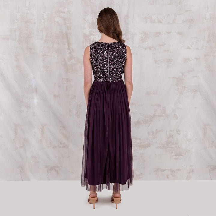 Maya Deluxe Damen Bridesmaid Dress Beere 40, Beere 40