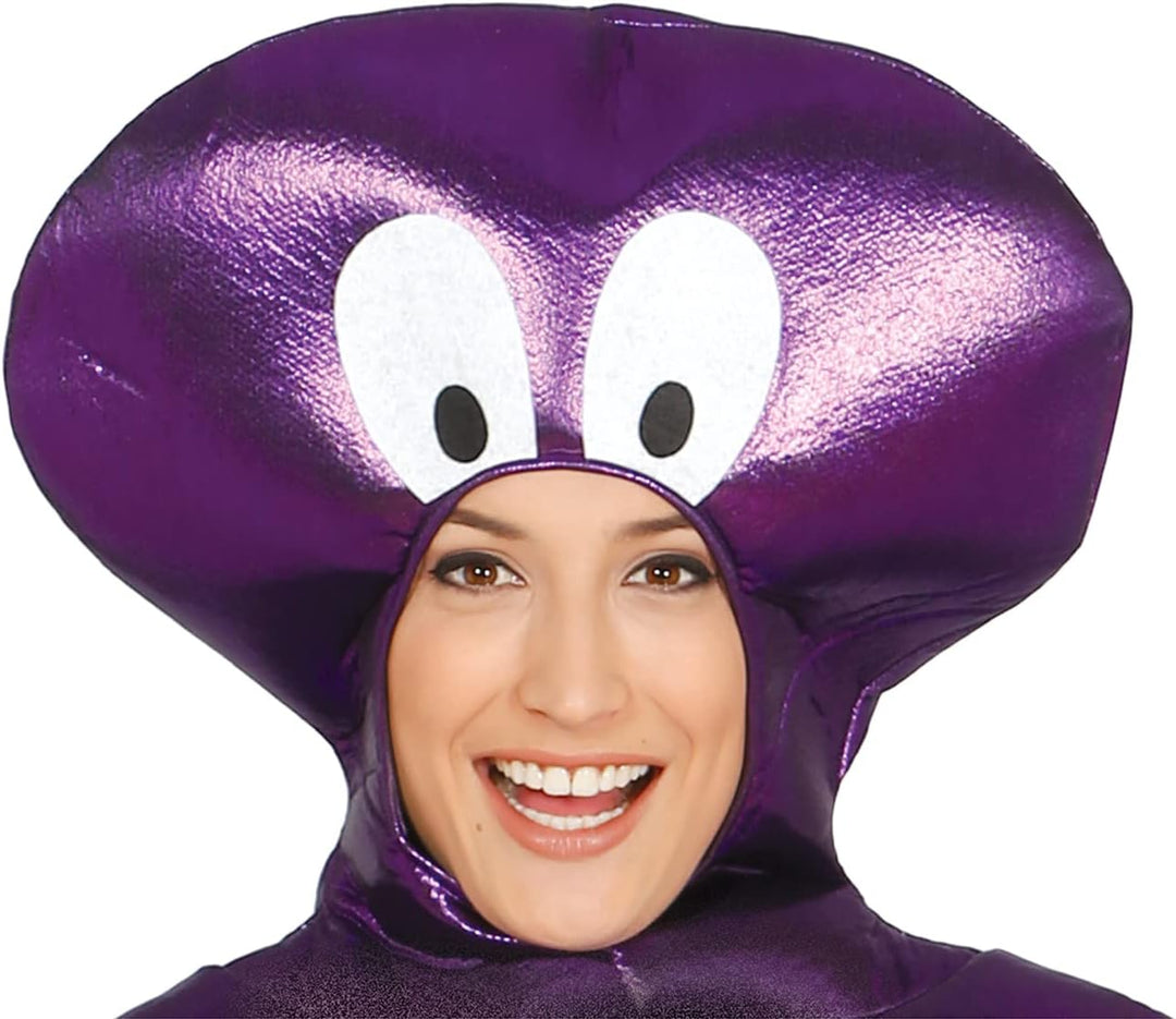 Vegaoo Kraken Kostüm für Erwachsene - Violett, L