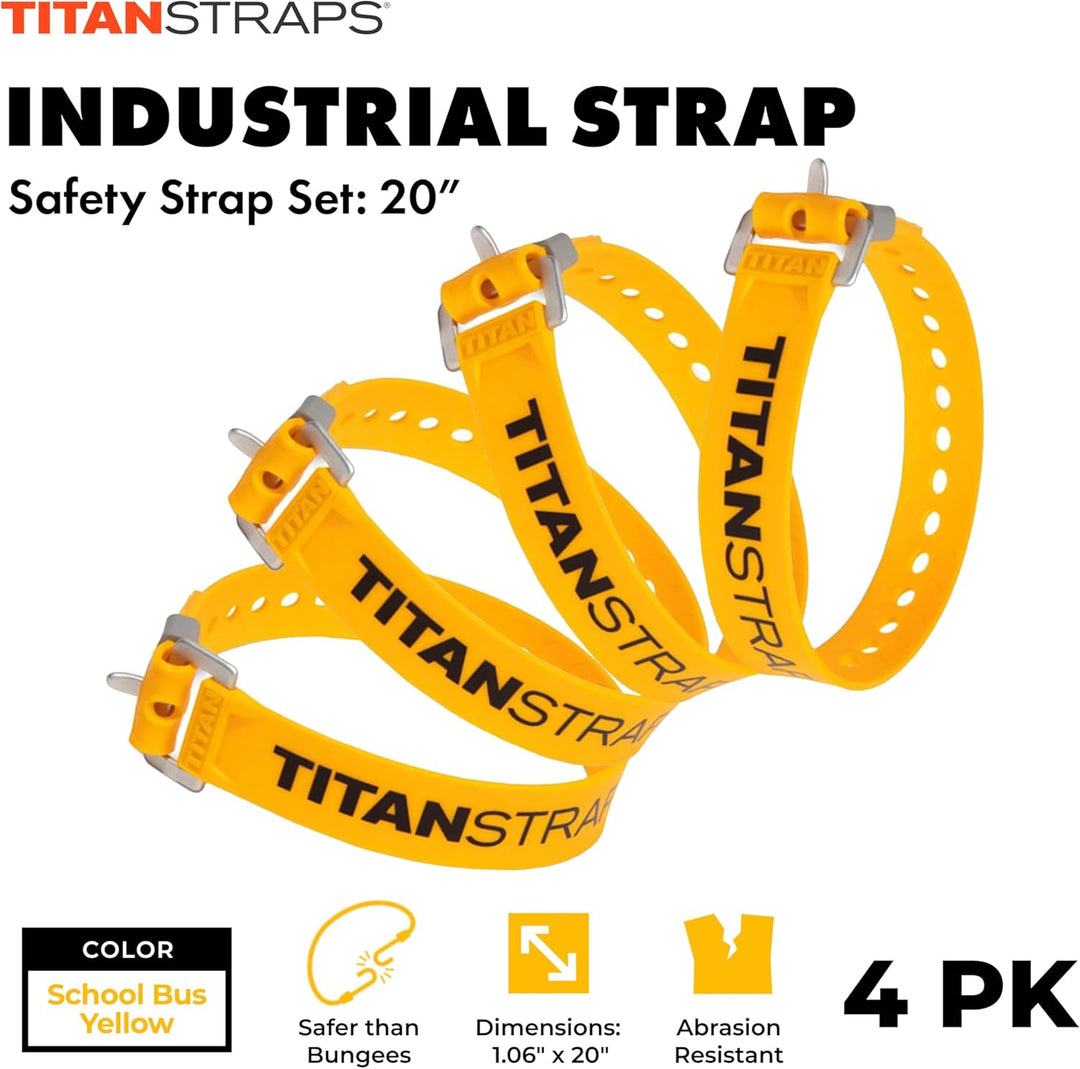 TitanStraps Industrial Straps Strong & Simple Spanngurte für den BAU (Schweisser, Heimwerker) und Er