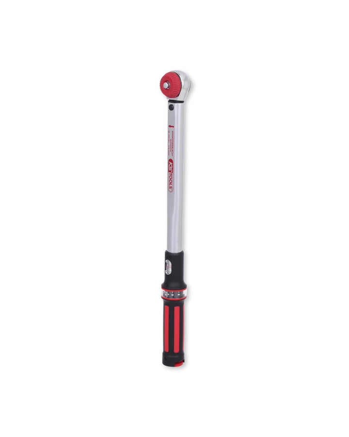 KS Tools 516.6042 1/2" ERGOTORQUEprecision Drehmomentschlüssel 40-200 Nm mit Quick-Lock Drehknopf-Um