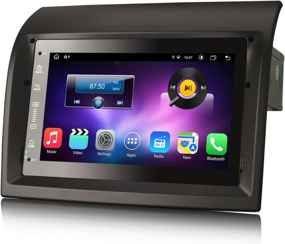 Erisin 8-Kern Android 12 Autoradio Mit GPS Navi für FIAT Ducato Citroen Jumper Peugeot Boxer 7 Zoll