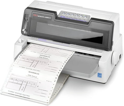 OKI ML6300FB-SC 24-Pin-Nadeldrucker (Flachbett, automatische Papierausrichtung)