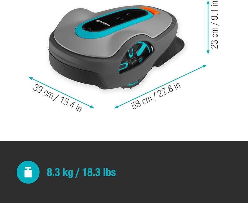 Gardena SILENO life 1.000 m² PL-Version 1250m2 PL Bluetooth, 1250m2 PL Bluetooth