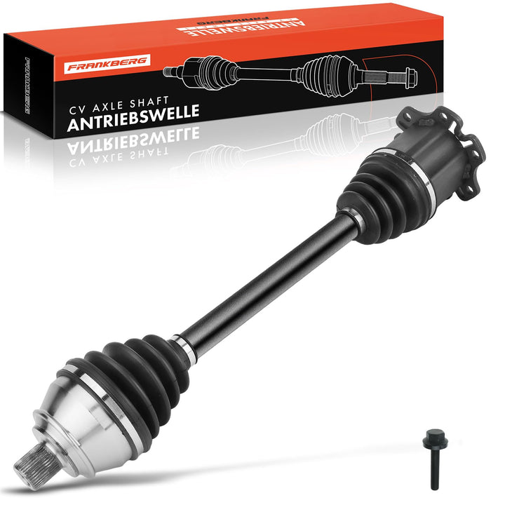 Frankberg 1x Antriebswelle Automatikgetriebe Vorderachse Rechts Kompatibel mit A6 4F2 C6 2.0L-3.2L 2