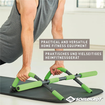 Schildkröt Multifunktions-Türreck 4 in 1, Multifunktional verstellbar, max. 100 kg Grün-Schwarz, 960