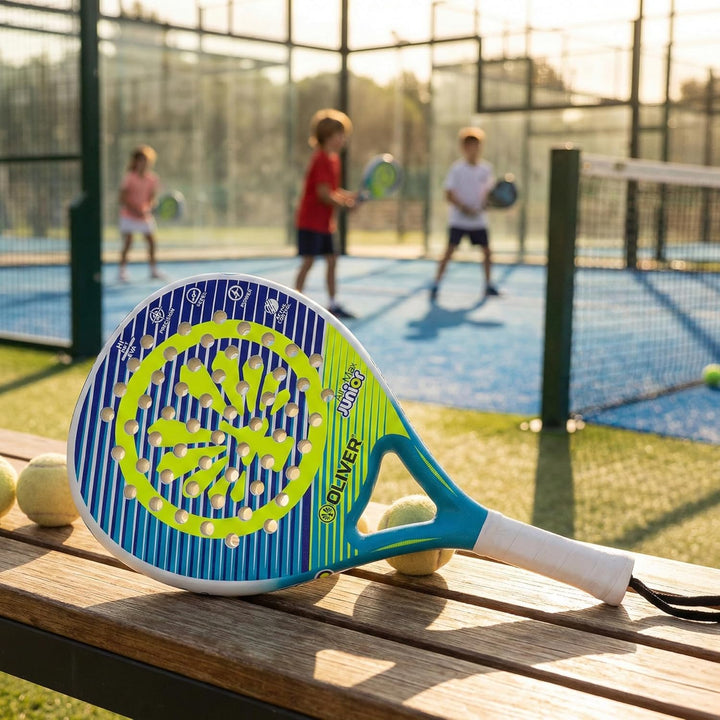 Oliver Padel Schläger Air Max Junior für Kinder & Junioren - FRP - Eva Soft - Padel Tennis Anfänger