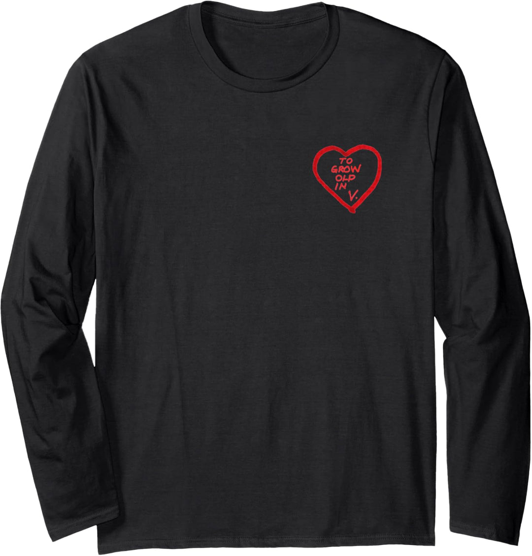 Marvel WandaVision To Grow Old In Heart Langarmshirt