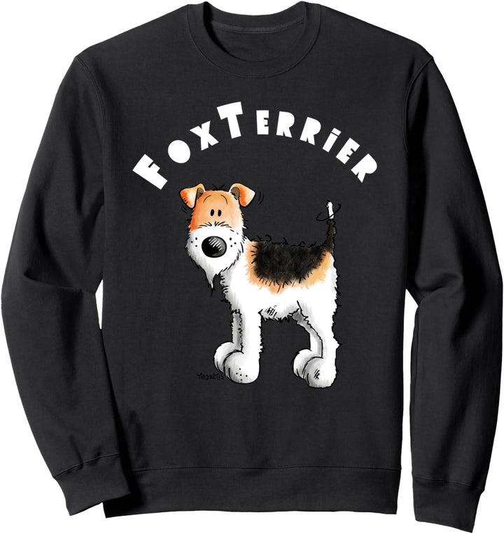 Kleiner Foxterrier I Hunde Geschenk für Hundefreunde Sweatshirt