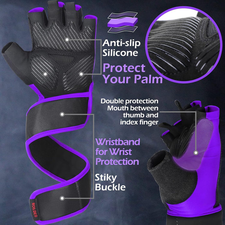 Fitness Handschuhe,Trainingshandschuhe,Gewichtheben Handschuhe für Bodybuilding Crossfit,Damen&Herre