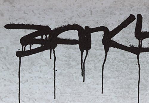 murando Akustikbild Banksy 120x80 cm Bilder Akustikschaum Hochleistungsschallabsorber Schallschutz L