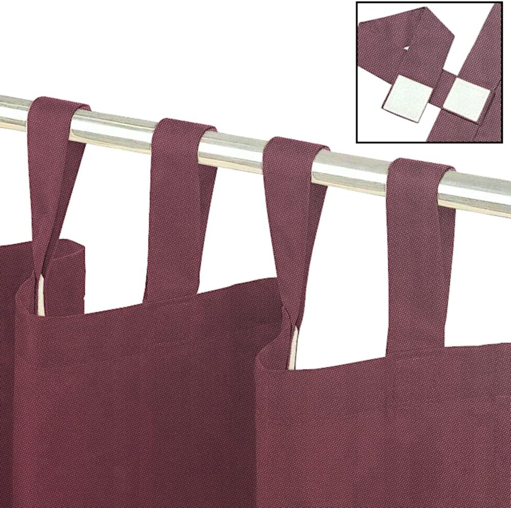 HOME DEKO Terrassenvorhang, Wasserdichter Gartenvorhang für Terrasse, Balkon, Pergola & Pavillon, Sc