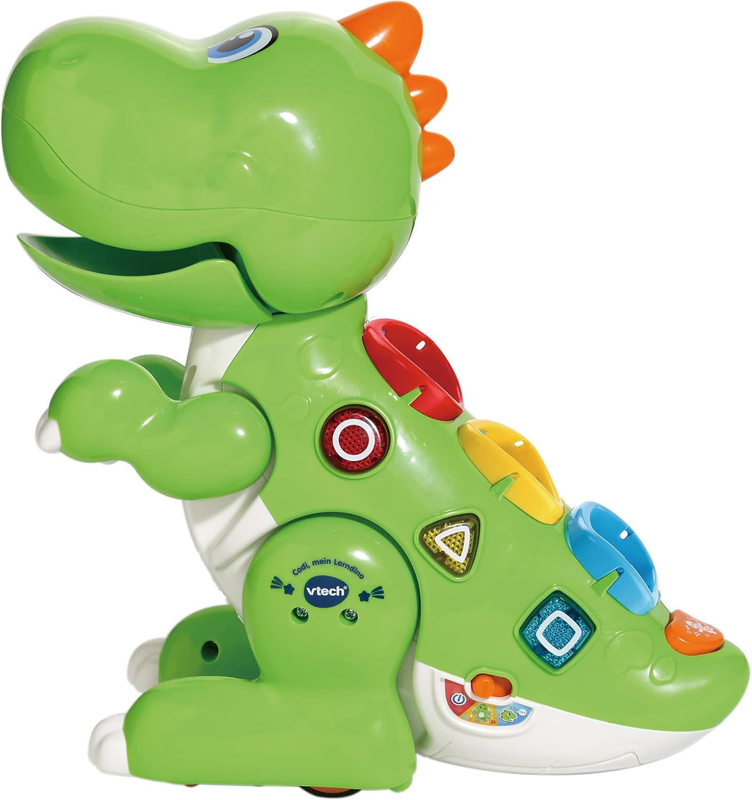 Vtech 80-518704 Codi, mein Lerndino, Babyspielzeug, green Gruen, Gruen