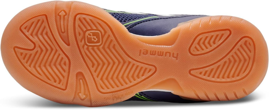 hummel Klettverschluss Multisport Shoe Root Elite Handball Kinder Grösse 28 EU Spectrum Blue, 28 EU