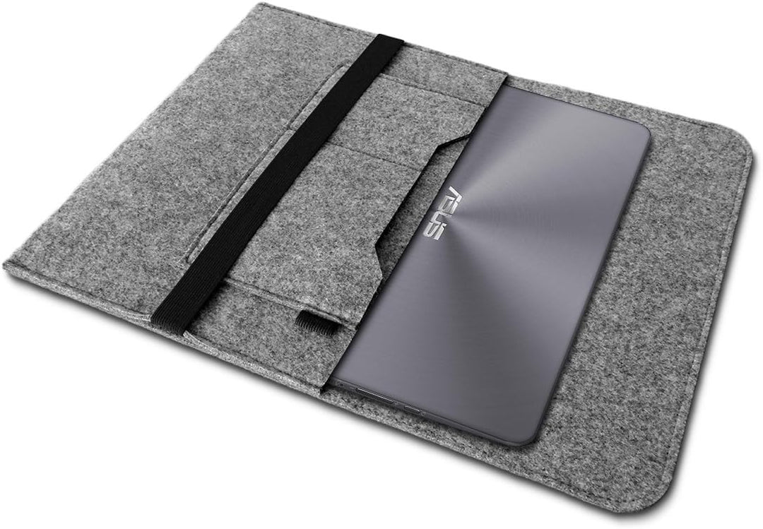 Schutzhülle kompatibel für Asus Zenbook Pro Duo 15 (UX582) Sleeve Hülle Tasche Filz Innentaschen Lap