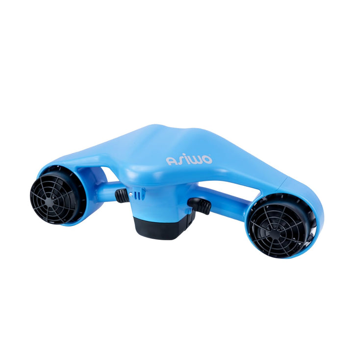 Asiwo Unterwasserscooter Tauchscooter mit 2 Batterien Action Kamera Halterung, Seascooter mit Doppel