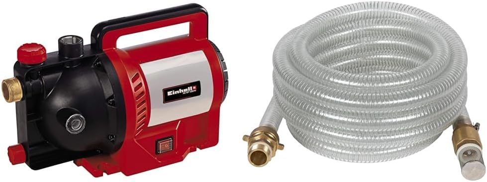 Einhell Gartenpumpe GC-GP 1250 N (1.200 W, max. 5000 L/h, max. Förderhöhe 50 m, Wasserfüllanzeige, W