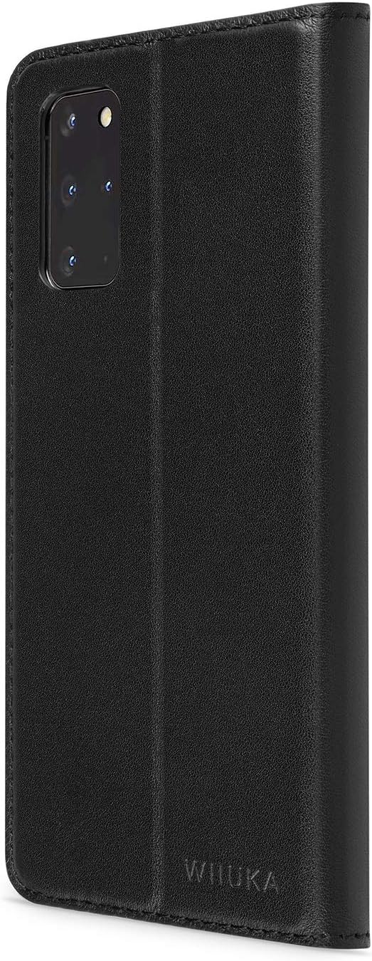 WIIUKA Echt Ledertasche - TRAVEL - Hülle für Samsung Galaxy S20, mit Kartenfach, extra Dünn, Tasche