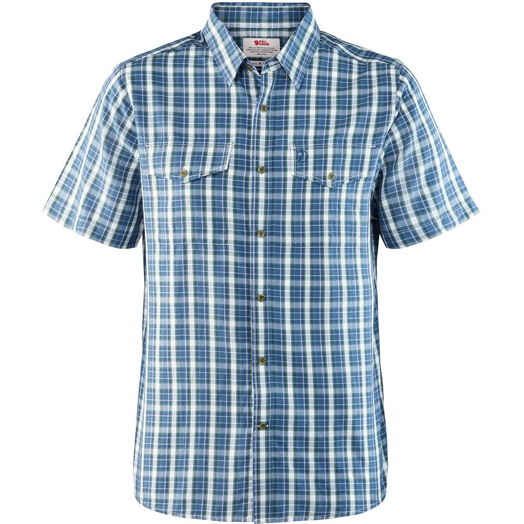 Fjällräven Herren Abisko Cool Shirt Ss Kurzarmhemd S Uncle Blue, S Uncle Blue