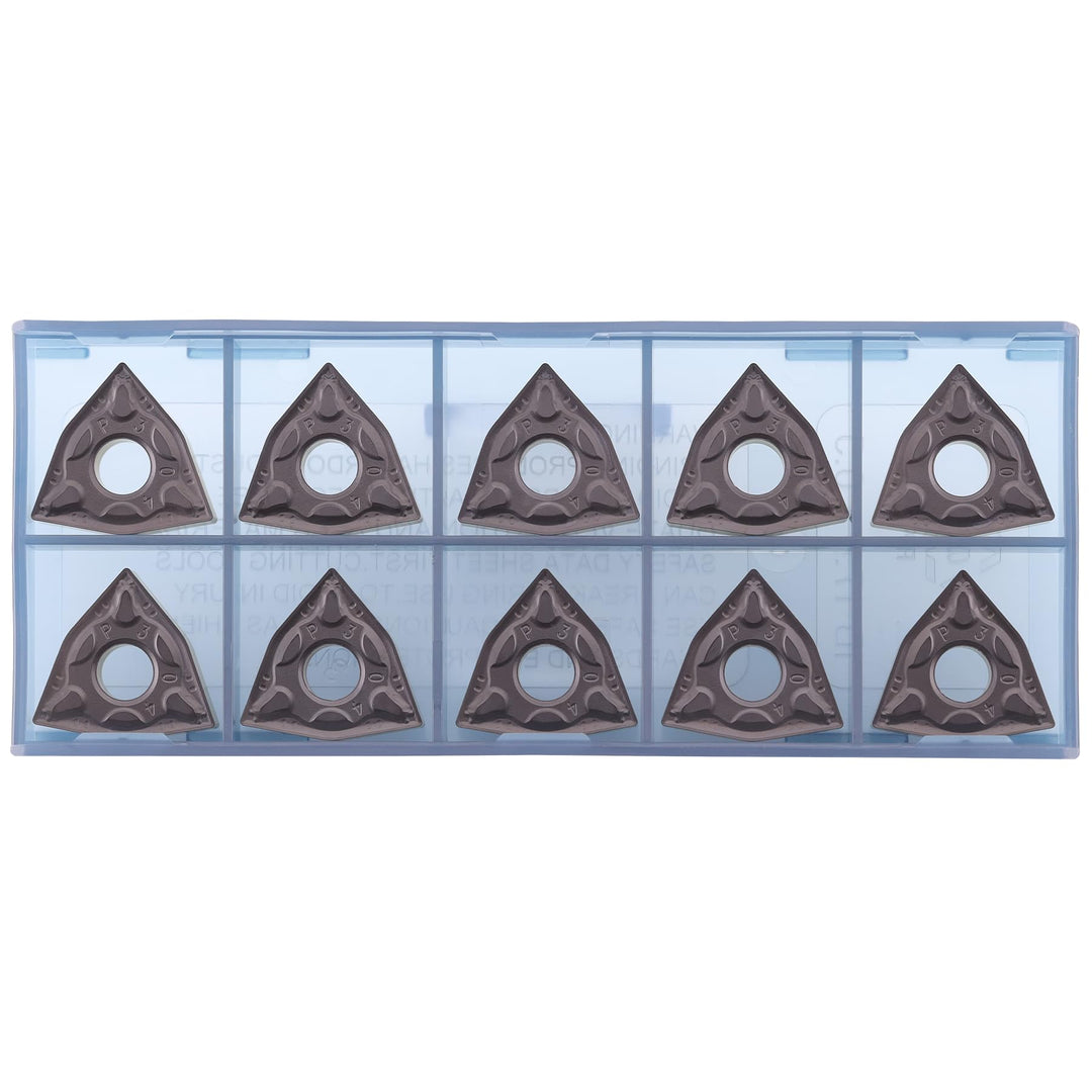 CDBP CNC Hartmetalleinsätzen Wendeplatten WNMG080404 WNMG431 - universelle Stahlbearbeitung, Drehein
