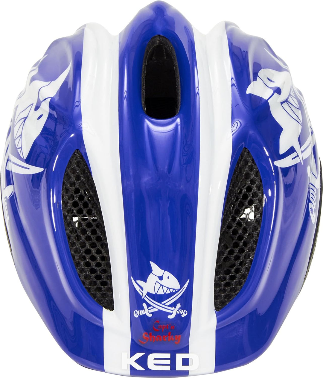 KED Kinder Meggy Originals Fahrradhelm, Die Maus, S/M (49-53cm) 46-51 cm sharky blue, 46-51 cm shark