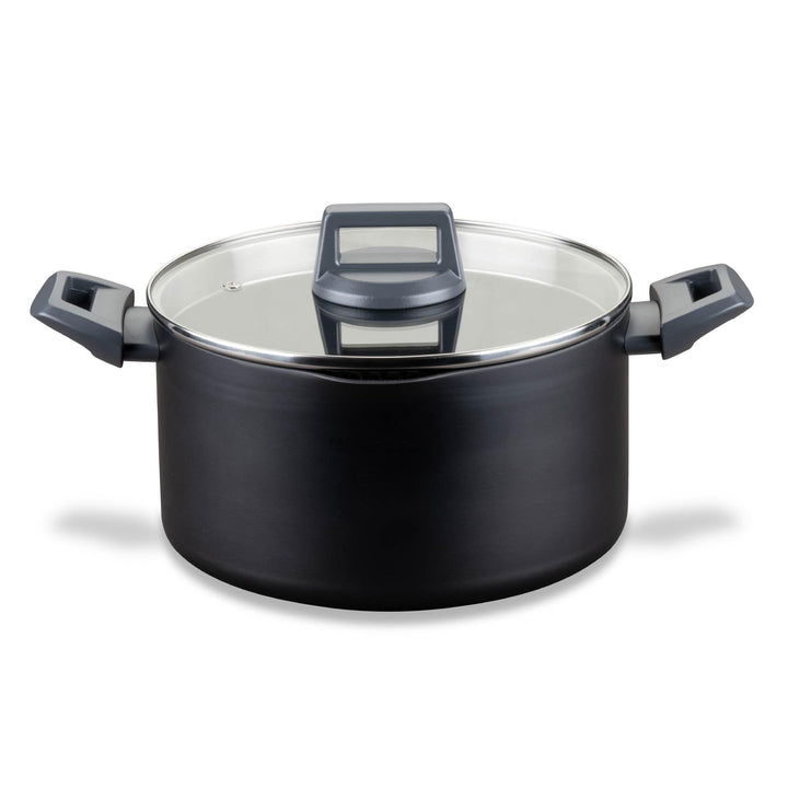 Fackelmann Kochtopf Statement 24cm – Topf mit keramische Beschichtung – Recyceltes Aluminium mit Ant