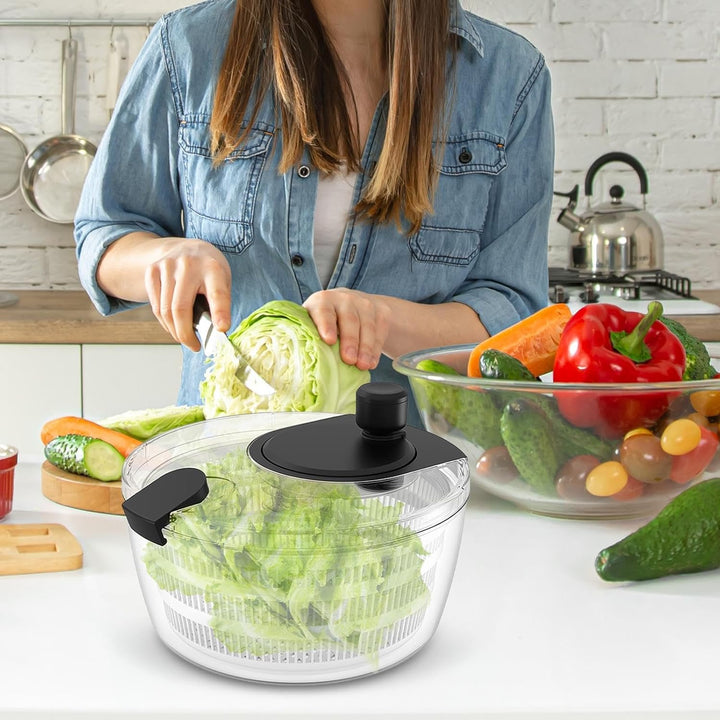Essoreuse À Salade Professionnelle, Couverts À Salade Grande Capacité, Classic Essoreuse À Salade, T