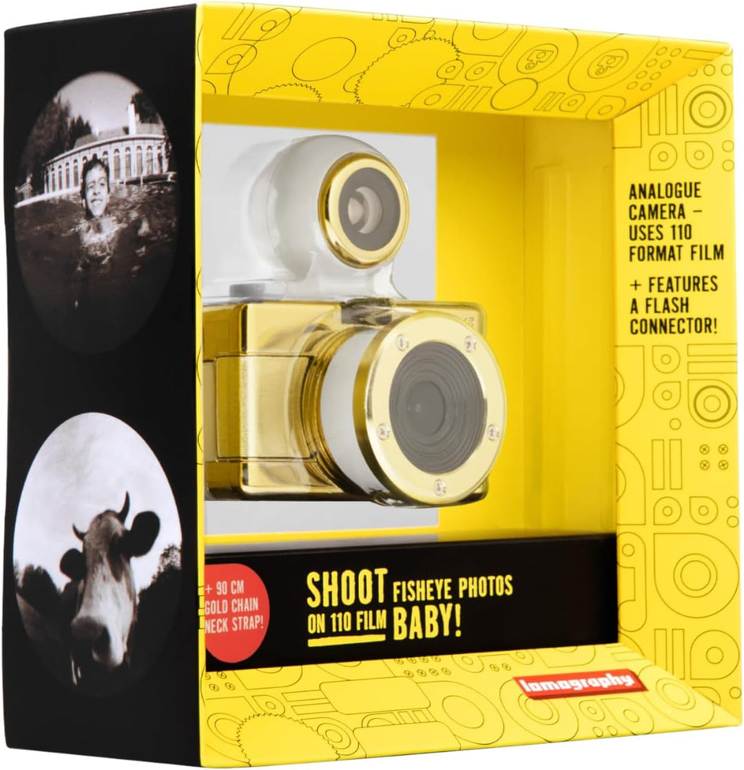 Lomography Fisheye Baby 110 Camera Gold