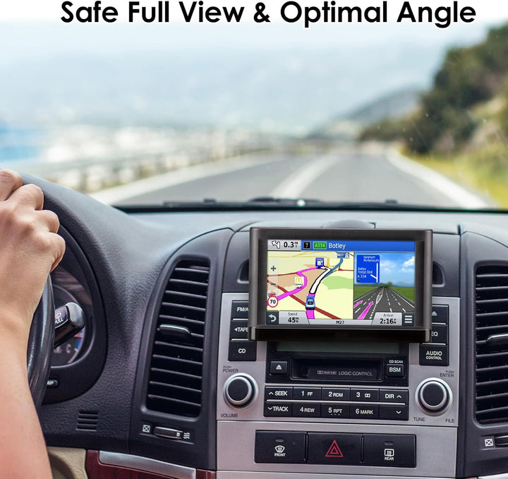 EEEKit CD Schlitz Halterung für GPS Navigation, 360 Grad Tablet Halterung Auto Vorne Kompatibel mit