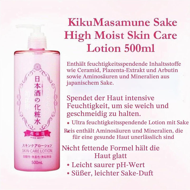 Kikumasamune Sake Skin Lotion High Moisture - 500ml by Kikumasamune