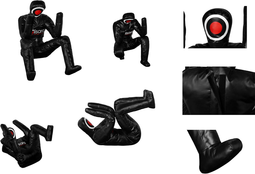Lisaro Judo Dummy Schnuller Gr.145 | MMA Grappling BJJ Wrestling Dummy Sitzposition Brasilianischer