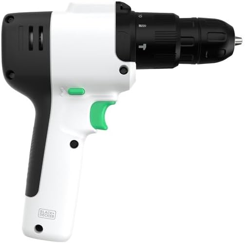 BLACK+DECKER Black e Decker Reviva 12V Akku-BohrmaschineSchrauberSchlagbohrmaschine - REVHD12C-QW, S