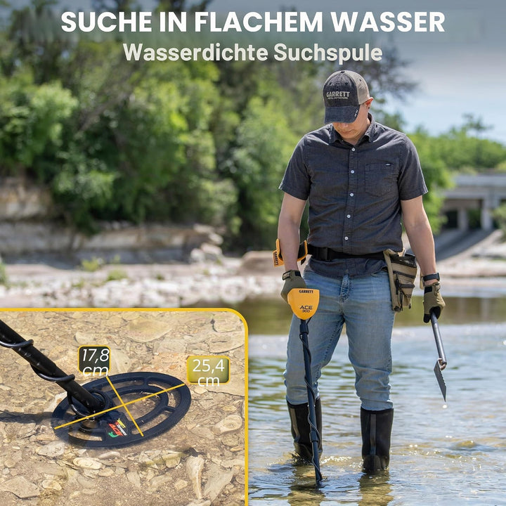 GARRETT ACE 300i Schwarz