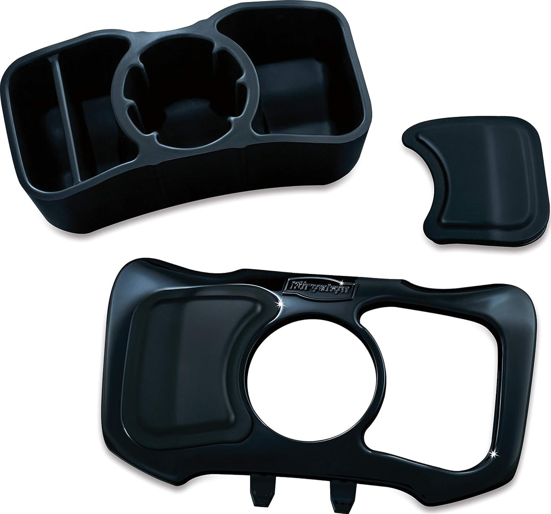 Kuryakyn 1668 Motorrad Accent Zubehör: Innenverkleidung Handschuhfach Aufbewahrung Cubby mit Getränk