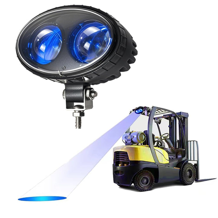 Led Blau Gabelstapler Sicherheit 5,5 Zoll 8 Watt Warehouse Gabel Warnlicht Cree-Chip Dc 10 -100 V Br
