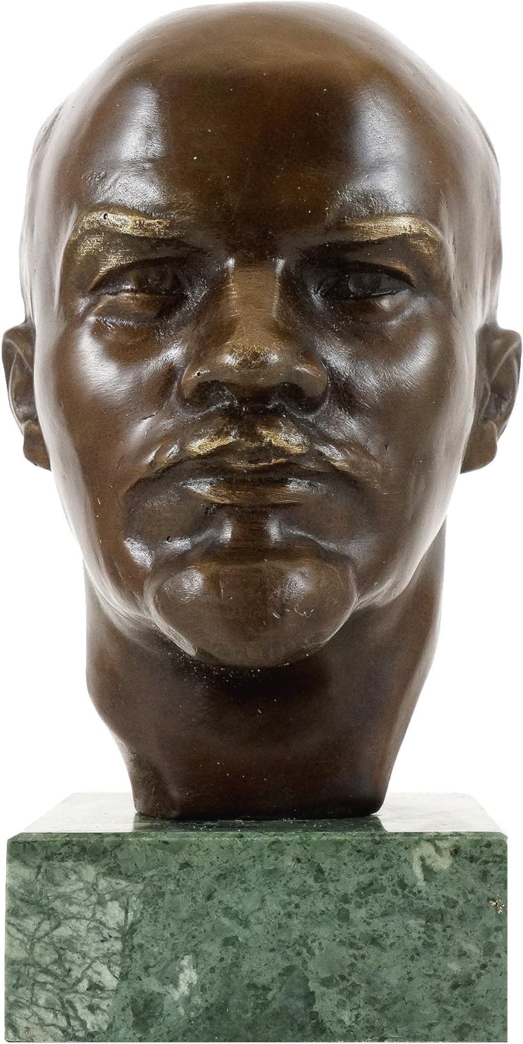 Kunst & Ambiente - Bronzestatue - Wladimir Iljitsch Lenin Büste - signiert - Skulptur kaufen - Lenin