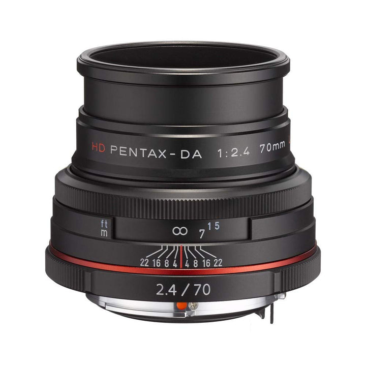 Pentax 21430 HD Pentax-DA 70mm F2,4 Limited Objektiv schwarz , 70mm Schwarz, 70mm Schwarz