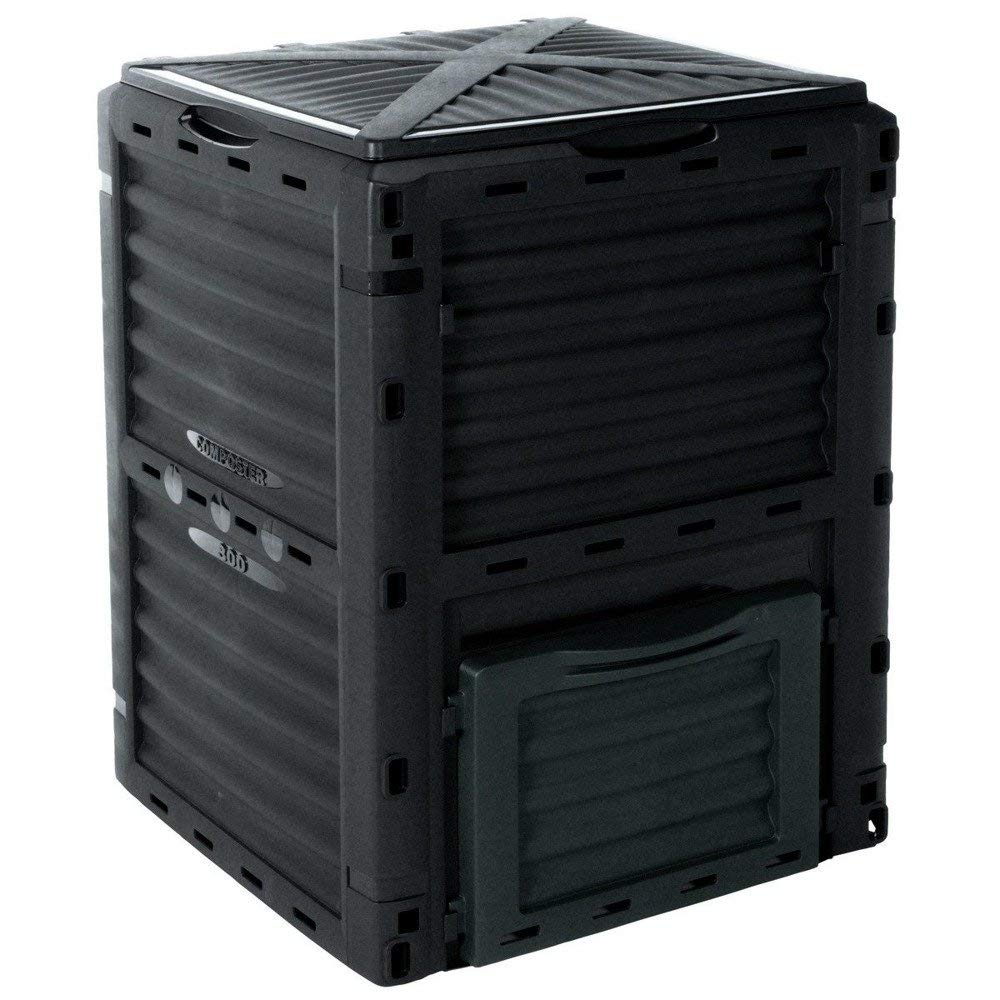 Kompostbehälter für den Garten, 300 l, flach verpackt