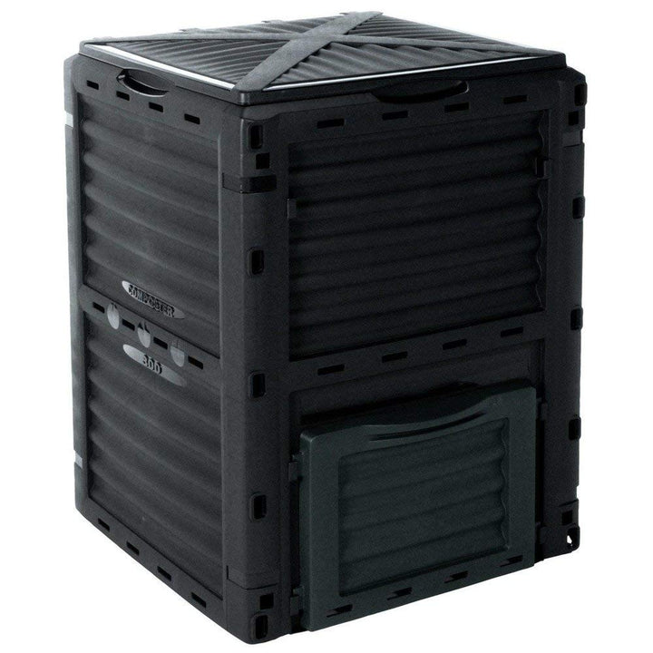 Kompostbehälter für den Garten, 300 l, flach verpackt