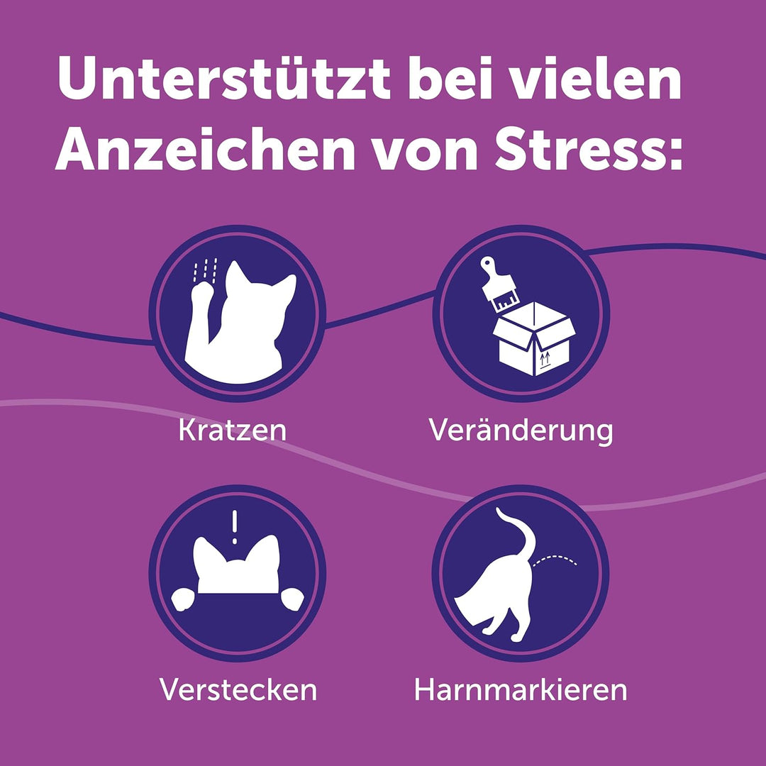 FELIWAY Classic Vorteilspack für Katzen | 3x Nachfüllflakon | Pheromone zur Reduktion von Stressverh