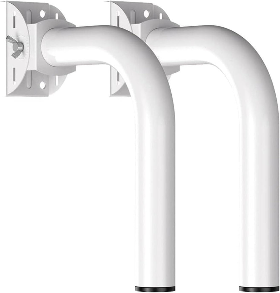 WLAN Antennenhalterung aus Edelstahl, 150° verstellbar, für Wand-, Dach- und Traufenmontage, 2er-Pac