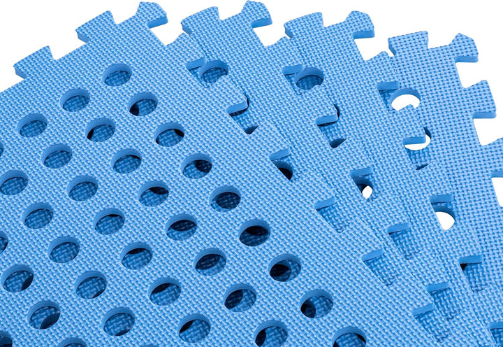 bonsport Pool Unterlegmatte Poolmatte 12 Stück - Bodenschutz Matte für den Pool/Planschbecken - Bode