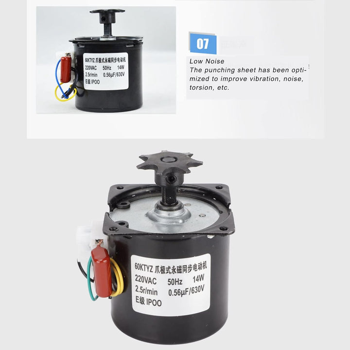 Ei-Inkubator-Motor, Elektromotor-Inkubator Automatische Eier, die Synchronmotor-Brutmaschinen-Zubehö