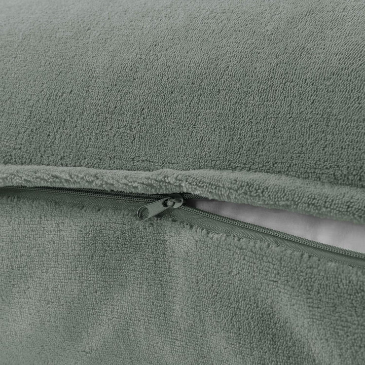 aqua-textil Feelwell Bettwäsche 200 x 220 cm 3teilig Coral Fleece Bettbezug Thermo Flausch grau Bett