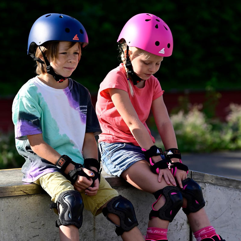 Rollerblade Unisex – Erwachsene Skate Gear 3 Beschützer XXXS Schwarz, XXXS Schwarz