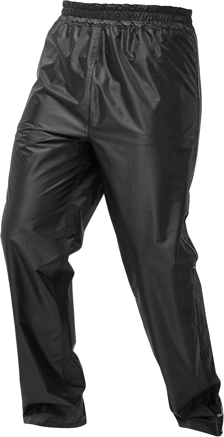 JDC wasserdichte Motorradüberhose Regen Unisex - Drench M Lang Schwarz, M Lang Schwarz