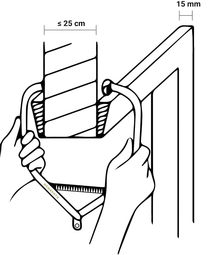 Membantu Türklammer für Baby Federwiege & Babyhängematte | bis 15 kg belastbar & Türrahmen bis 25 cm