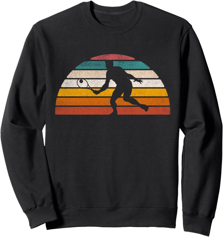 Tennis Retro Tennisplayer Gift Idea Graphic Sweatshirt